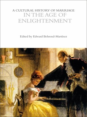 cover image of A Cultural History of Marriage in the Age of Enlightenment